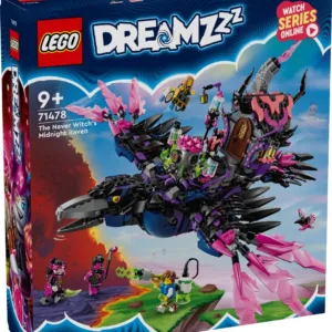 LEGO® Dreamzzz - Corbul de la miezul noptii al vrajitoarei din Never (71478)