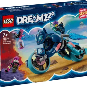 LEGO® Dreamzzz - Motocicleta-pisica a lui Zoey (71479)