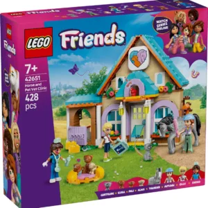 LEGO® Friends - Clinica veterinara pentru cai si animale de companie (42651)