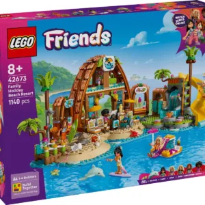 LEGO® Friends - Statiune de pe litoral pentru vacanta cu familia (42673)