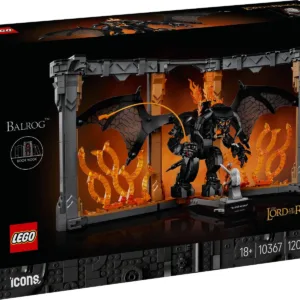 LEGO® Icons - Stapanul inelelor: Diorama pentru biblioteca cu un Balrog (10367)