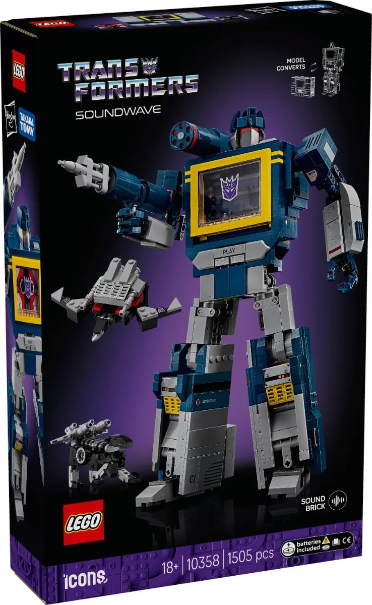LEGO® Icons - Transformers: Soundwave (10358)