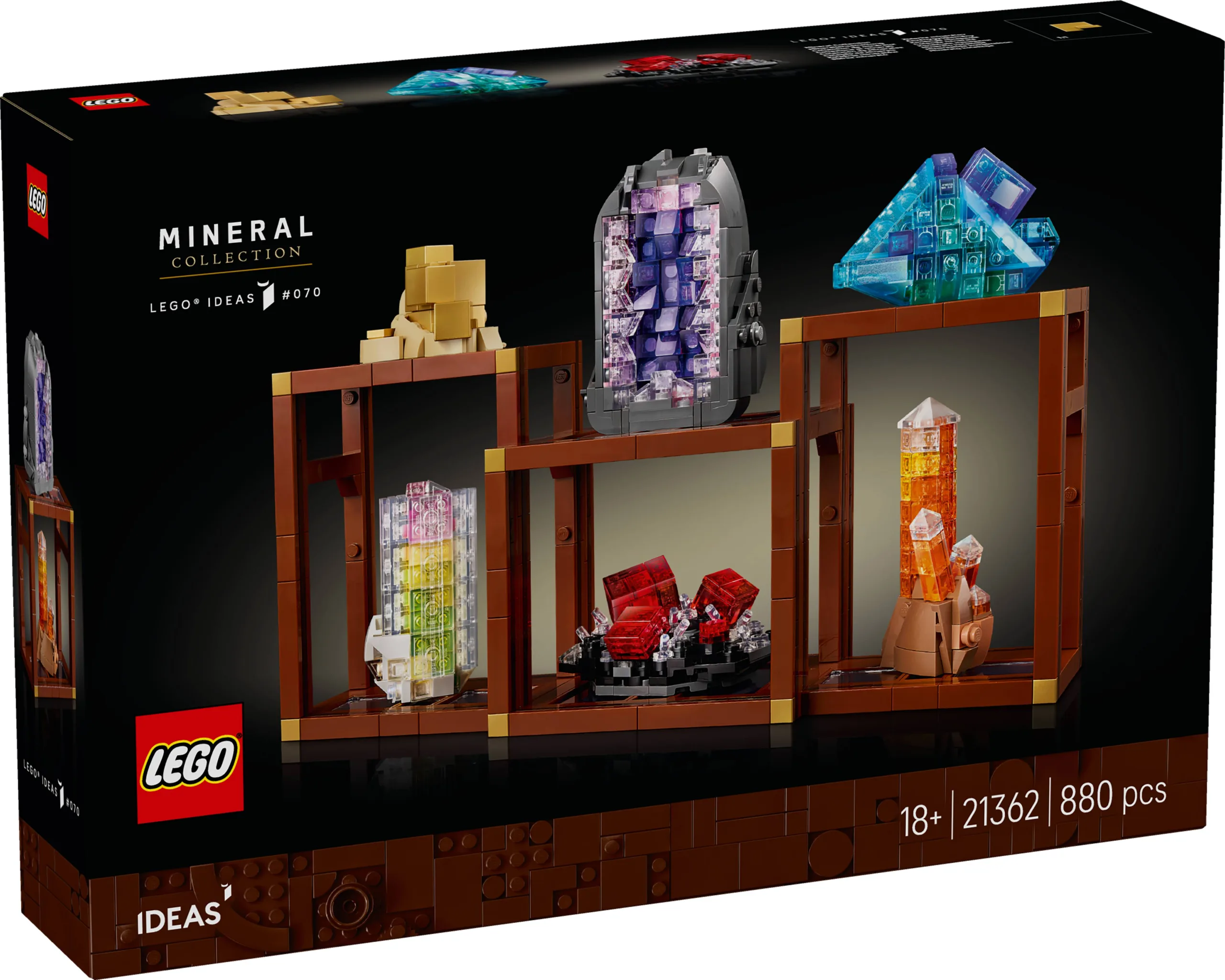 LEGO® Ideas - Colectia minerala (21362)
