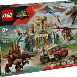 LEGO® Jurassic World - Misiune aeriana cu Spinosaurus si Quetzalcoatlus (76976)