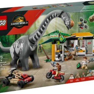 LEGO® Jurassic World - Misiune de urmarire a unui Velociraptor si a unui Titanosaurus (76973)