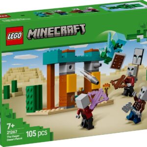LEGO® Minecraft - Patrula Illager de desert (21267)