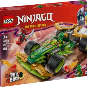 LEGO® Ninjago - Masina de curse cu motor cu arc a lui Lloyd (71828)
