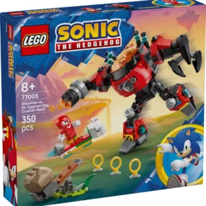 LEGO® Sonic - Knuckles vs. Dr. Eggman si robotul Egg Crusher (77005)