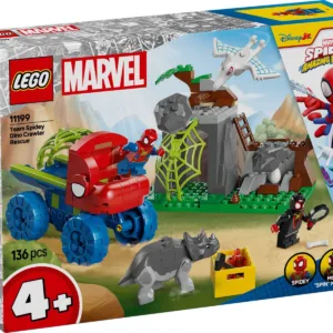 LEGO® Spidey - Echipa Spidey in misiune de salvare in Dino Crawler (11199)