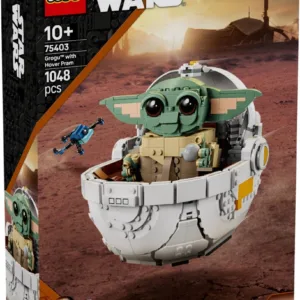 LEGO® Star Wars - Grogu cu landoul planor (75403)