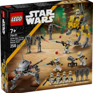 LEGO® Star Wars - Pachet de lupta Soldati clona din unitatea stelara 327 (75431)