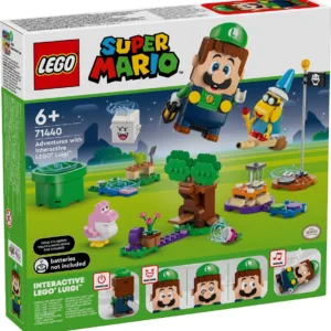 LEGO® Super Mario - Aventuri cu LEGO® Luigi interactiv (71440)