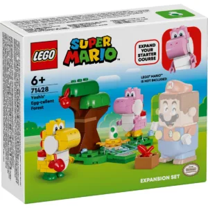 LEGO® Super Mario - Set de extindere padurea minunata cu oul lui Yoshi (71428)