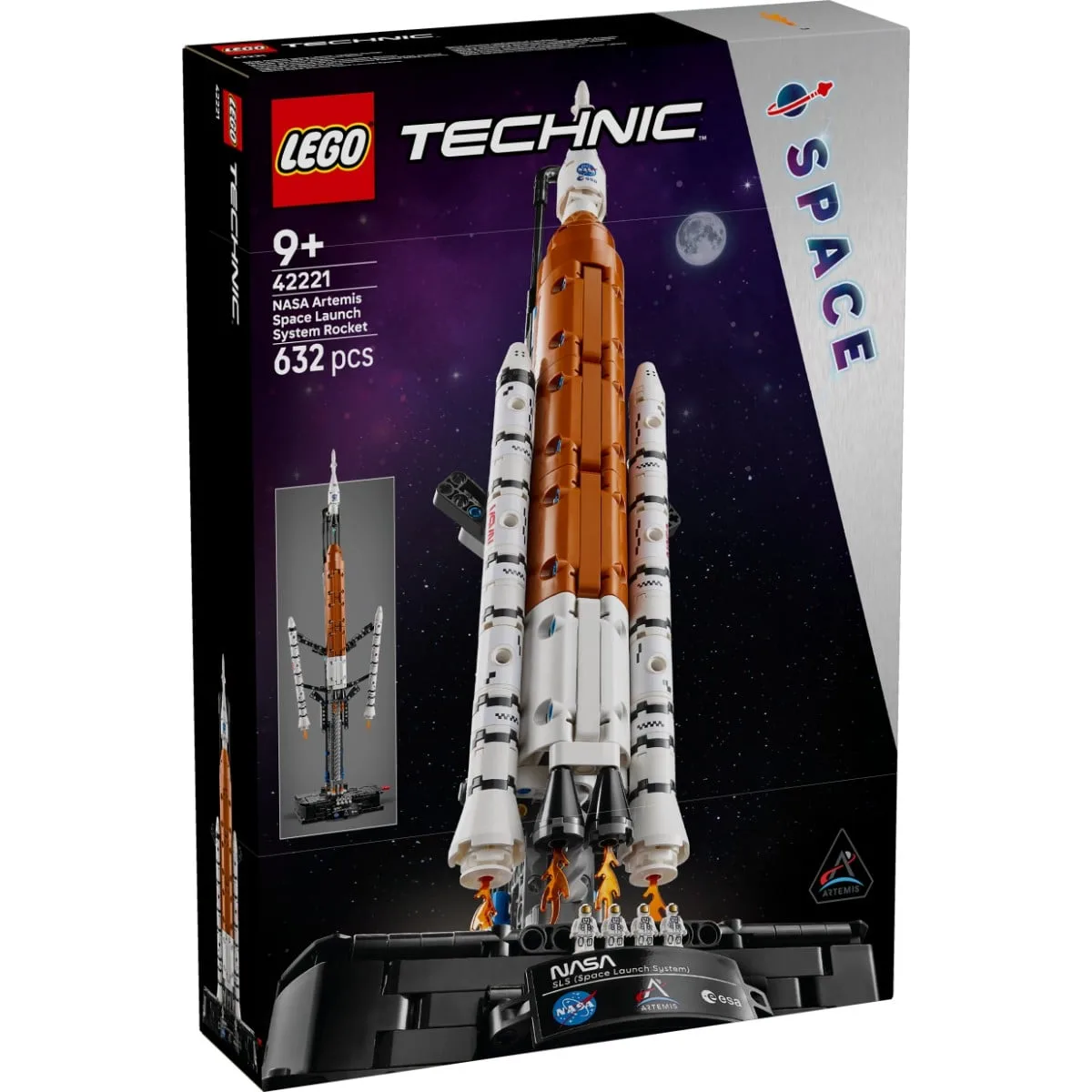 LEGO® Technic - Racheta sistemului de lansare spatiala NASA Artemis (42221)