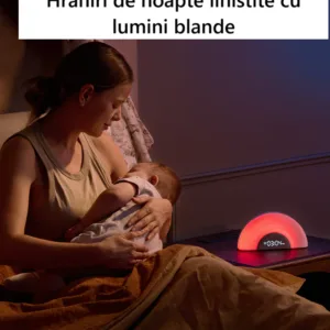 Lampa DreamSync smart cu sunete si muzica rainbow light Momcozy