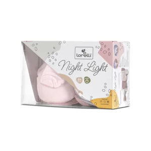 Lampa de veghe Lorelli Pink Elephant cu proiectie cer instelat si melodii
