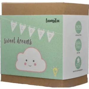 Lampa de veghe cu LED cu oprire cronometrata forma nor alba Lumilu Sweet Dreams Cloud Reer