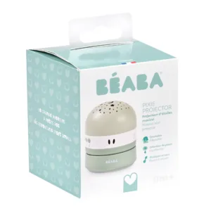 Lampa de veghe cu proiector Beaba Pixie Sage Green