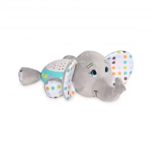 Lampa de veghe cu proiector Lorelli Elephant Grey