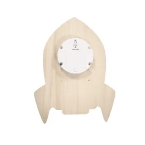 Lampa de veghe de perete cu led lumina reglabila si oprire cronometrata forma racheta Lumilu Silhouette Rocket Reer