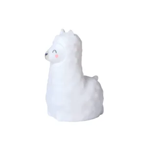 Lampa de veghe din silicon premium diverse lumini Wild Alpaca alb