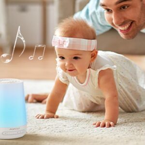 Lampa de veghe si aparat cu sunete White noise Baby Momcozy