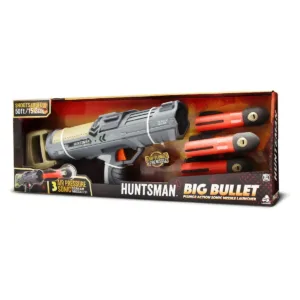 Lansator Big Bullet cu 3 rachete din burete