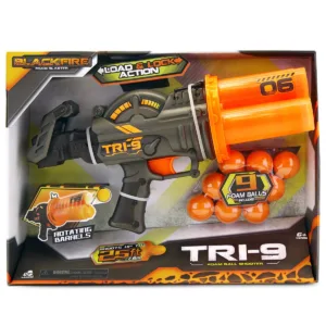 Lansator Tri-9 cu 9 bile din burete