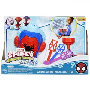 Lansator bule de sapun Spidey si prietenii lui uimitori marvel water webs