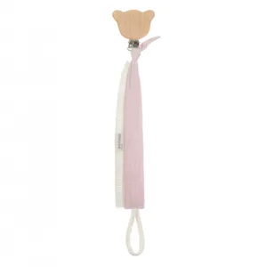 Lant cu clips pentru suzeta Boho rose Sleepee