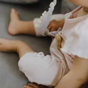 Lant cu clips pentru suzeta vintage petrol Sleepee