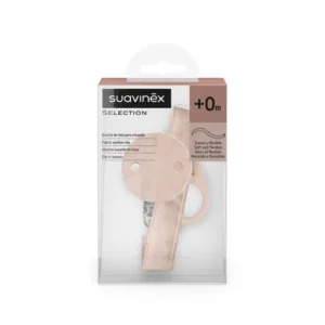 Lantisor clips pentru suzeta Suavinex Wonderland roz