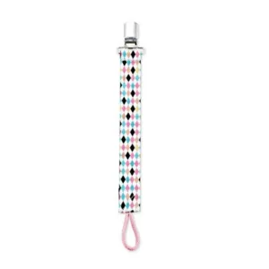 Lantisor pentru suzeta din material textil Multicolor