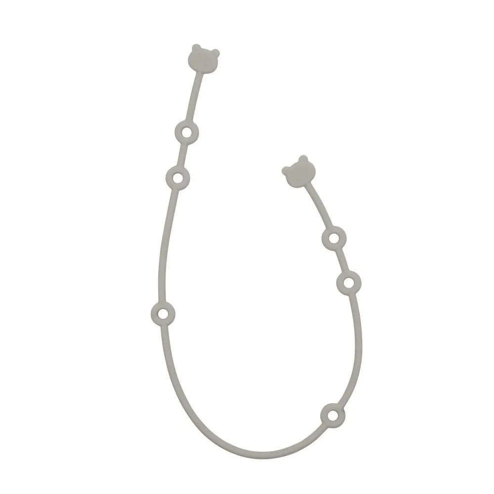 Lantisor suzeta Kiika Boo Platinum Silicone Sand