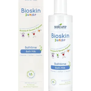 Lapte de baie Bioskin Junior pt bebelusi si copii piele foarte sensibila