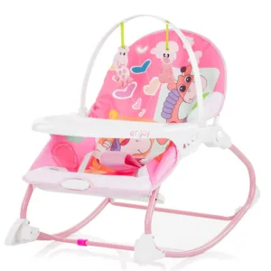 Leagan cu vibratii Chipolino Enjoy Pink