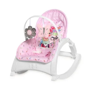 Leagan cu vibratii Lorelli Enjoy Za-Za 2020 pink travelling