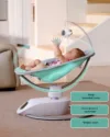 Leagan electric bebe Momcozy CocoSway 3D Motion Baby Swing