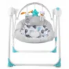 Leagan electric cu muzica Ricokids 7326 Turcoaz