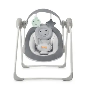 Leagan electric pentru bebelusi Momi Liss Grey