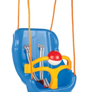 Leagan mare pentru copii Pilsan Big Swing Albastru cu bara de protectie detasabila