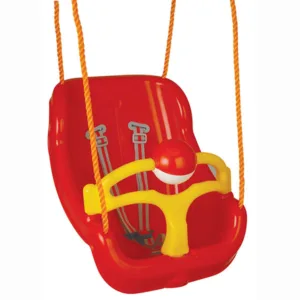 Leagan mare pentru copii Pilsan Big Swing Rosu cu bara de protectie detasabila