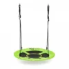 Leagan pentru copii rotund tip cuib de barza suspendat 100 cm Ecotoys MIR6001 verde