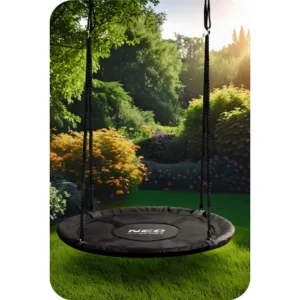 Leagan tip cuib pentru copii Neo-Sport Negru XXL