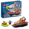Lego City Barca de salvare a pompierilor 60373