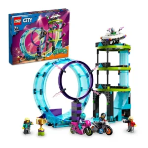 Lego City Stuntz Provocarea suprema de cascadorii pe motocicleta 60361