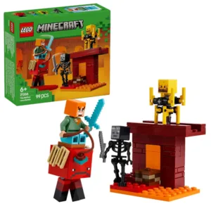 Lego Minecraft Batalie Deasupra Lavei in Nether 21266