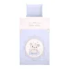 Lenjerie de pat Lorelli Classic Cosy 3 piese Blue Bear