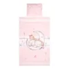 Lenjerie de pat Lorelli Classic Cosy 3 piese Pink Butterflies
