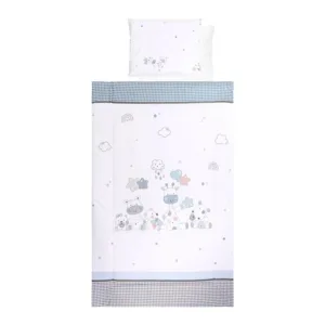 Lenjerie de pat Lorelli Classic Ranfors 4 piese Giraffe